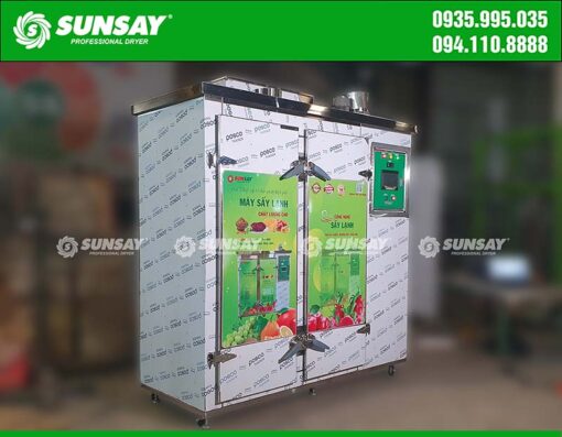 Food heat pump dryer 40 trays 2