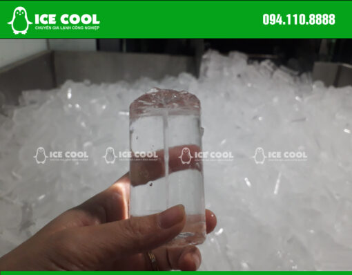 Beer ice is produced from the ice machine ICE COOL