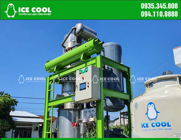 Installation of Duy Xuyen ice machine