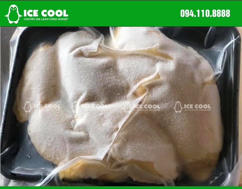 Durian frozen by quick freezer