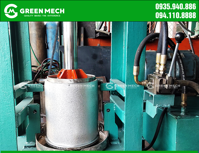 High quality GREEN MECH hydraulic oil press machine
