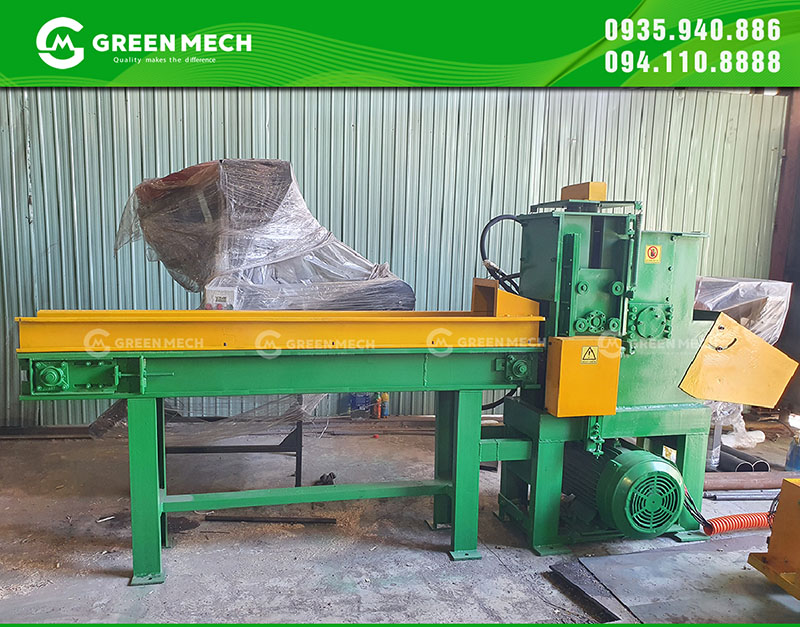 Transport and install sawdust crusher in Tuyen Quang