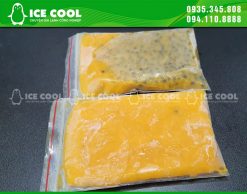 Passion fruit frozen by quick freezer