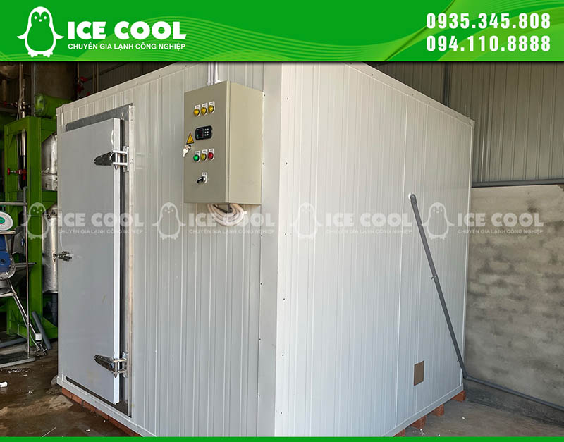 Project of installing cold storage to preserve ice cubes