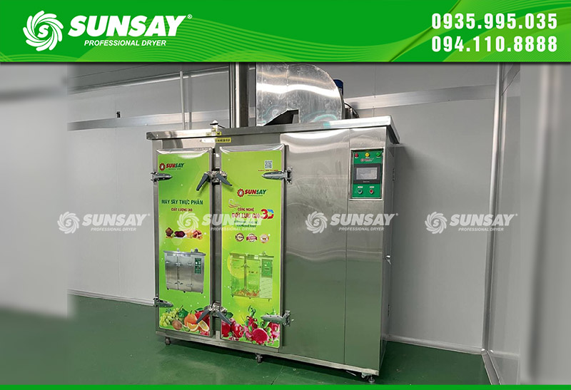 Supplying food dryer to Nghe An