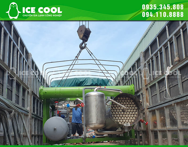 Supplying ice cube machine ICECOOL in Mo Duc - Quang Ngai