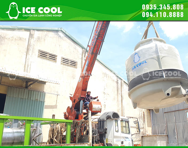 Supplying ice cube machines in Mo Duc - Quang Ngai