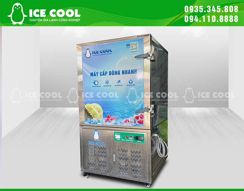 ICE COOL Quick Freezer freezes fruit