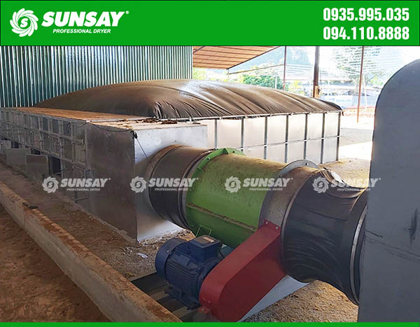Installing the SUNSAY dryer