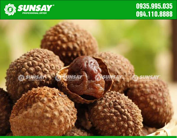 Freeze-dried lychee - advanced drying technology with high efficiency
