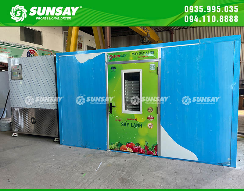 200kg industrial cold dryer can dry a variety of agricultural products and foods