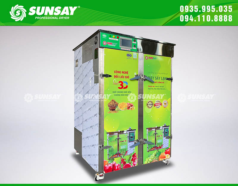 The 40-tray cold dryer has a beautiful design and can dry corn effectively and with high drying capacity