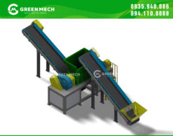 Consulting on 2-shaft crusher design Specializing in crushing scraps and rags