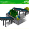 Consulting on the design of a 2-shaft crusher specializing in crushing scrap and rags