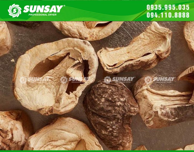 Dried straw mushrooms still retain their nutritional content and inherent sweetness