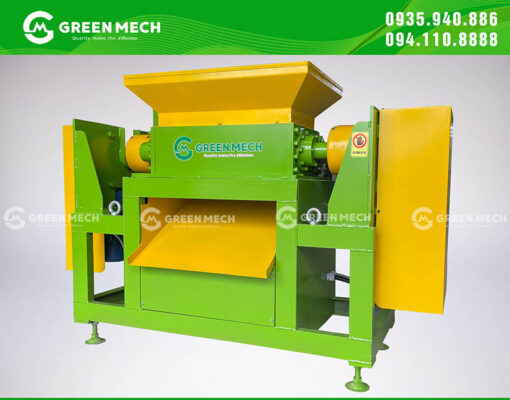 GREEN MECH 2-shaft crusher 200kg