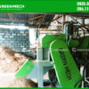 GREEN MECH wood crusher trial run in Binh Dinh