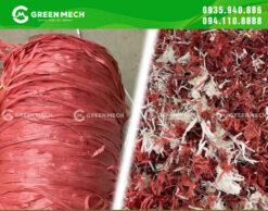 Grind plastic wire