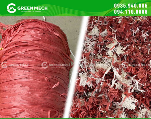 Grind plastic wire