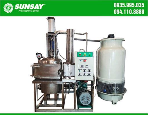 The SUNSAY vacuum fryer produces crispy products that retain their color and flavor