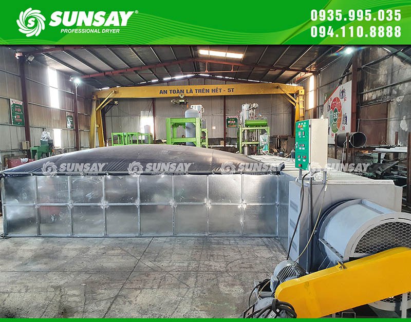 Horizontal dryer - modern industrial rice, corn and agricultural product dryer