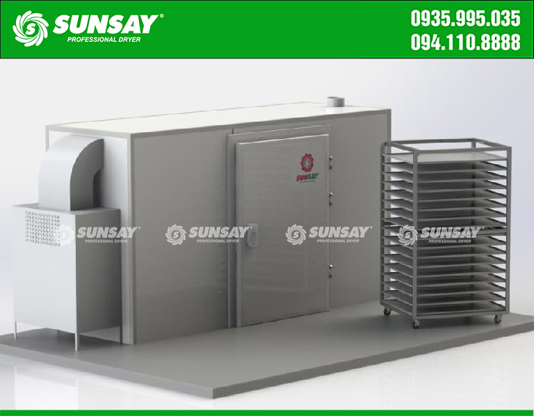 SUNSAY's 5-ton day export dryer was born as a superior technological solution.