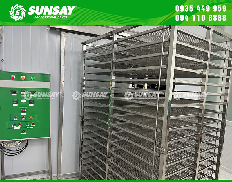 With 304 stainless steel drying tray trolley, businesses can significantly improve production efficiency.