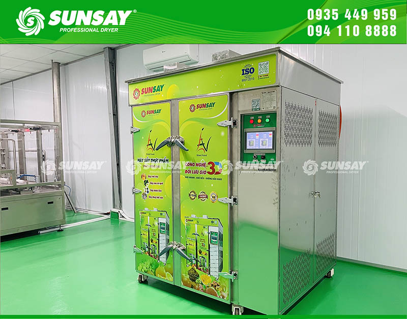 1 ton day convection dryer is suitable for large scale business, used in large food processing factories.