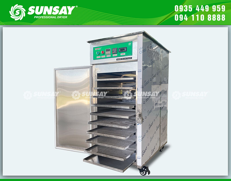 SUNSAY freeze dryer has trays and body made of quality 304 stainless steel.
