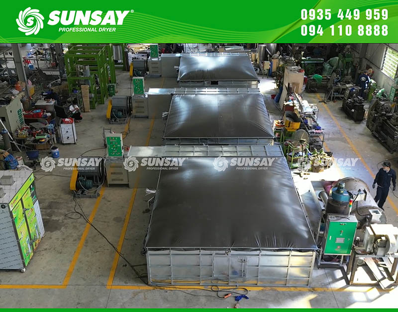Coffee dryer with 1 year warranty is a reliable choice to help coffee growers proactively dry, preserve products safely and increase export value.