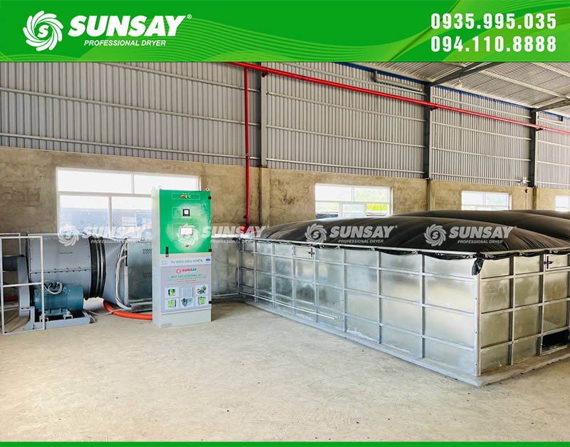 SUNSAY brand large capacity coffee drying system, high quality