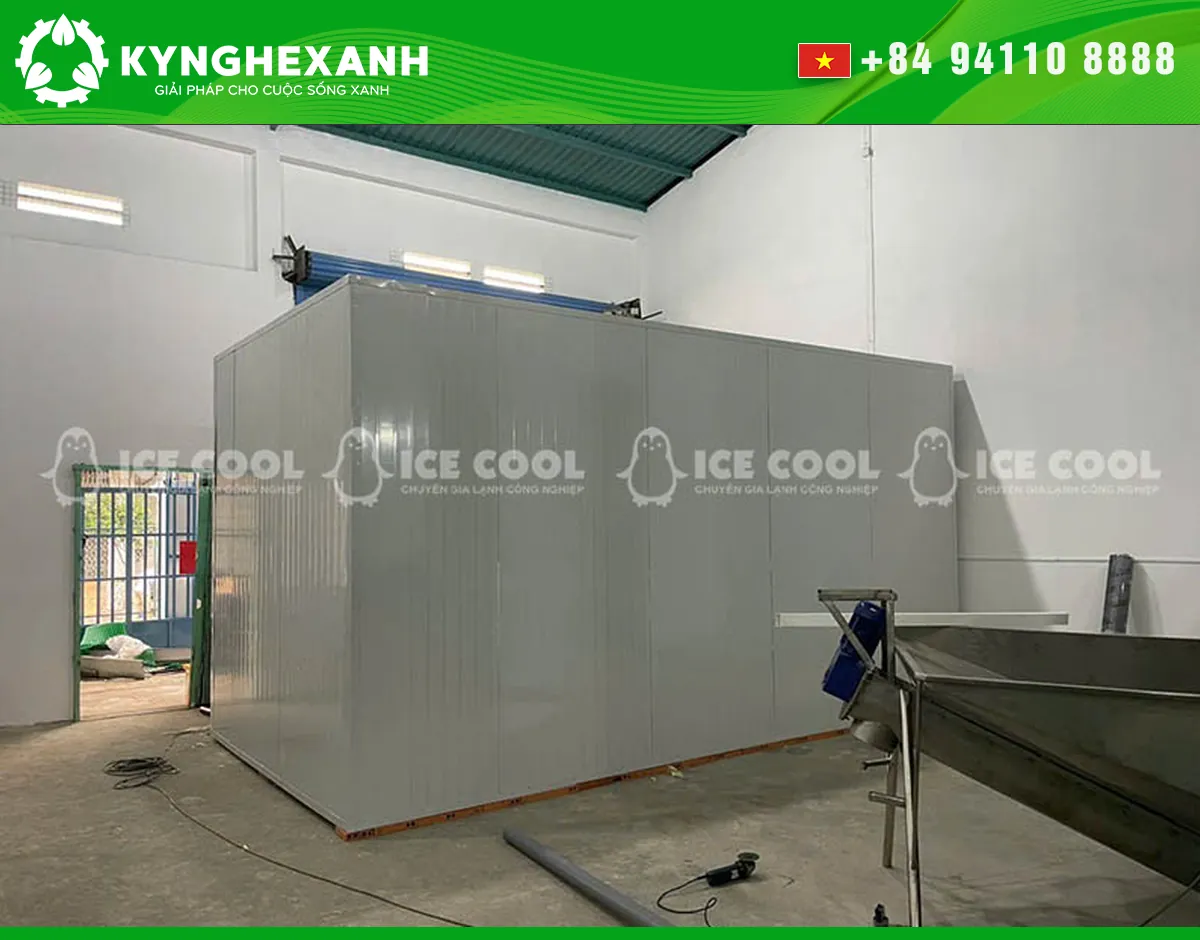 ICE COOL cold storage is part of the wider ice production system.