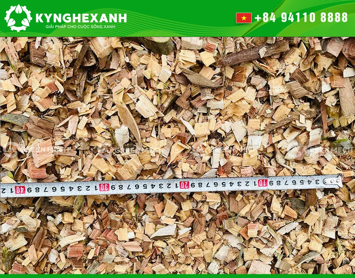 Wood-chip size measurement